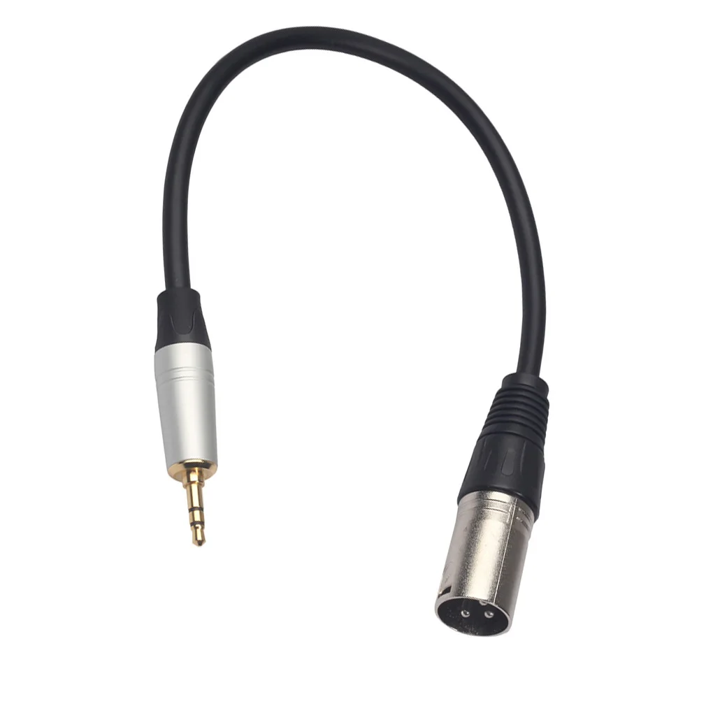 XLR 3  -3.5mm ׷ ÷  ũ ̺ , - 3.5, 0.3m