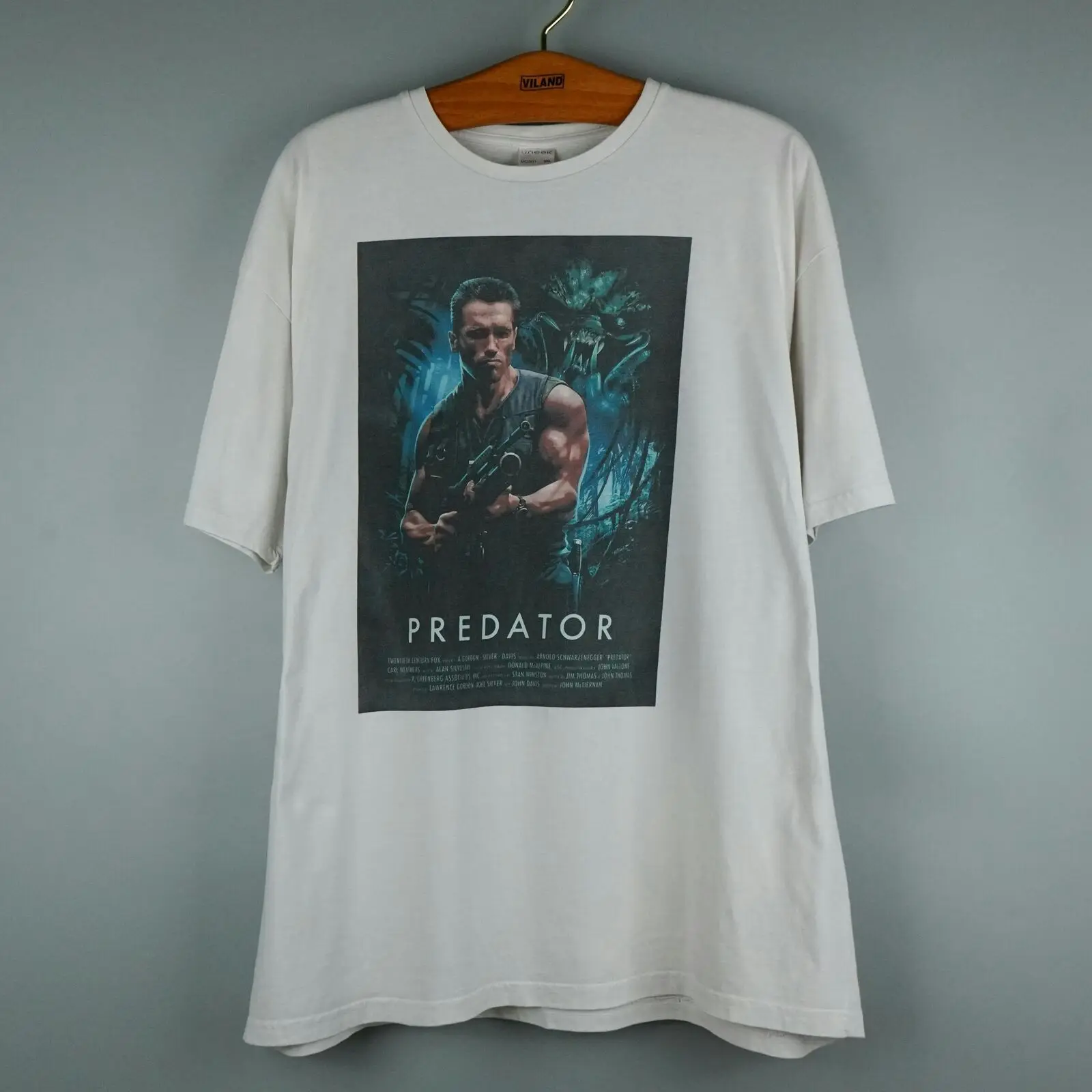 T-Shirt Predator Vintage 1990S Maniche Lunghe