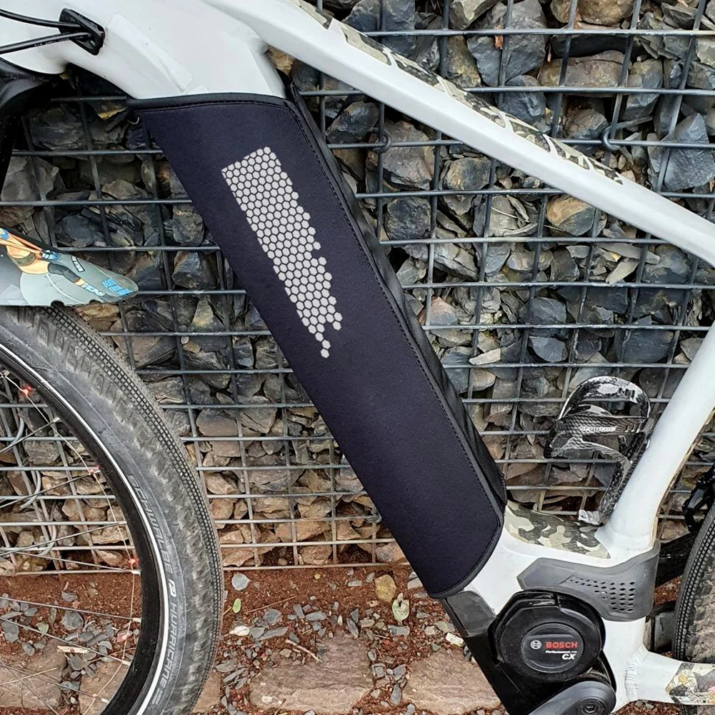 Electric Bike Battery Cover Reflective E-bike Battery Case Dustproof Scratch-Resistant Removable Cycling Accessories For Winter