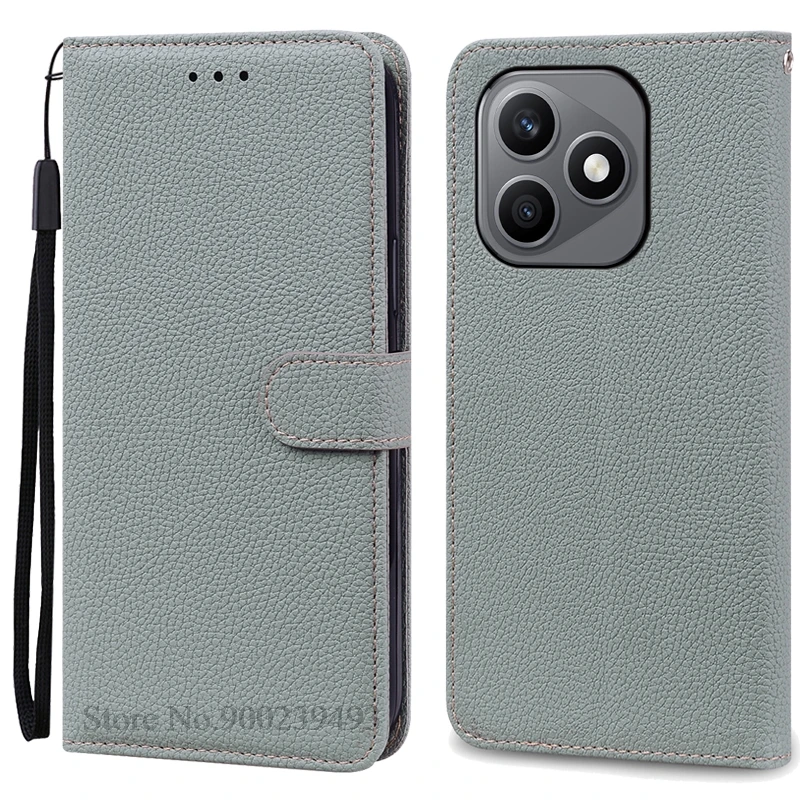 Luxury Wallet Leather Flip Phone Case with Stand and Soft Silicone Book Cover