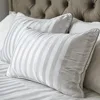 White Luxury Feather Down Fluffy Bed Pillows 500 Thread Count Queen Size Pillows Set of 2 Pack Machine Washable 100% Cotton Bre 1