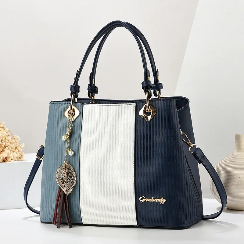 حقيبة نسائية جديدة ذات سعة كبيرة، بتصميم حقيبة يد...