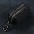 Black Double Zipper