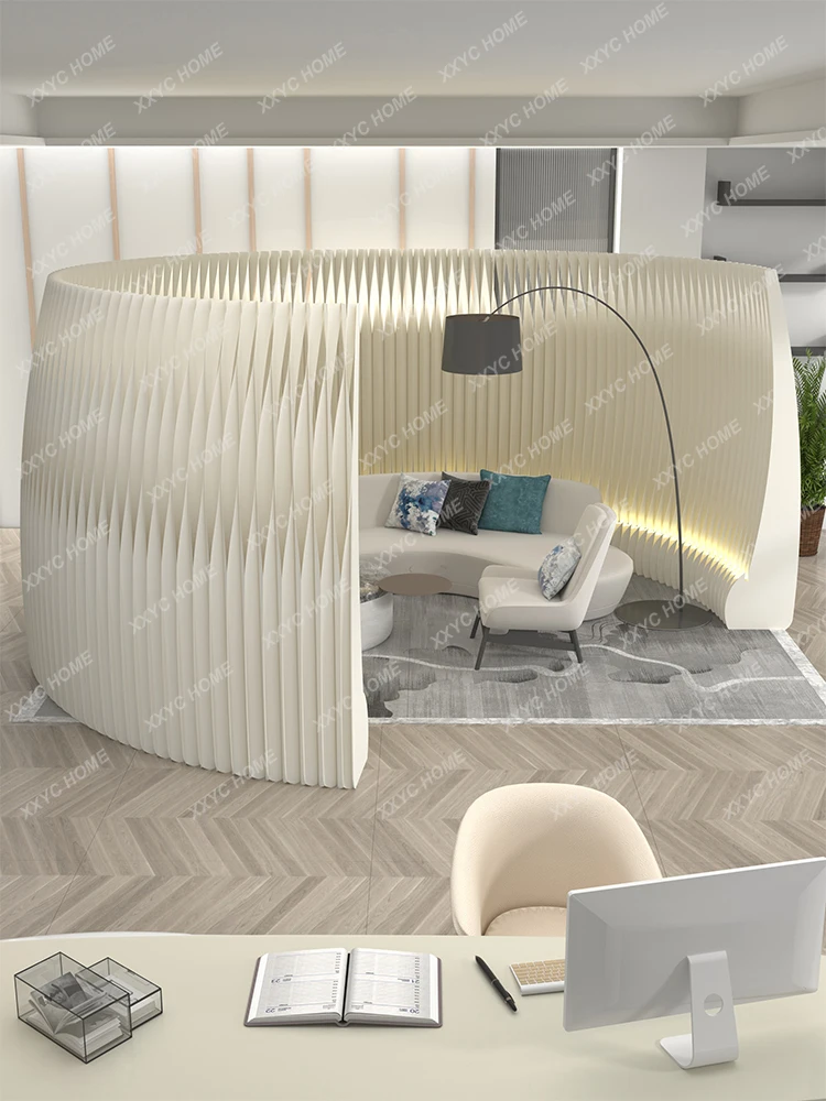 

Affordable Luxury Artistic Minimalist Subareas Screens Living Room Bedroom Simple Hallway Office Decorations Flexible Foldable