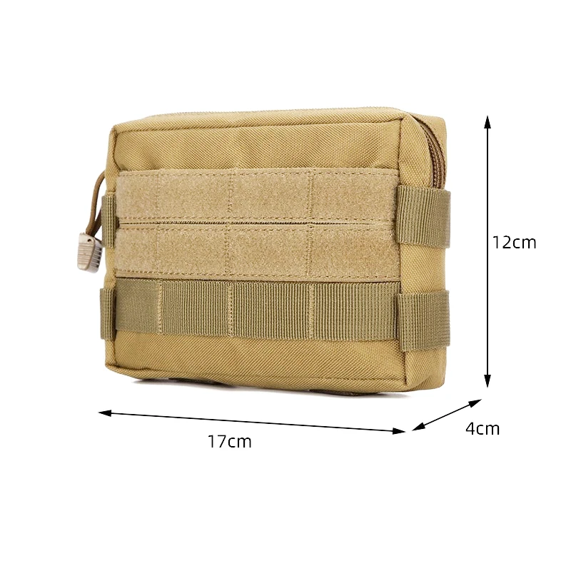 Tactical Pouch EDC Tool Storage Kit Molle System for Hunting Accessories Multifunctional Mobile Phone Case Bag Exploration Hike 4