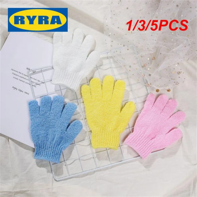 Exfoliating Shower Gloves, 5PCS Shower Scrubber for Body Shower