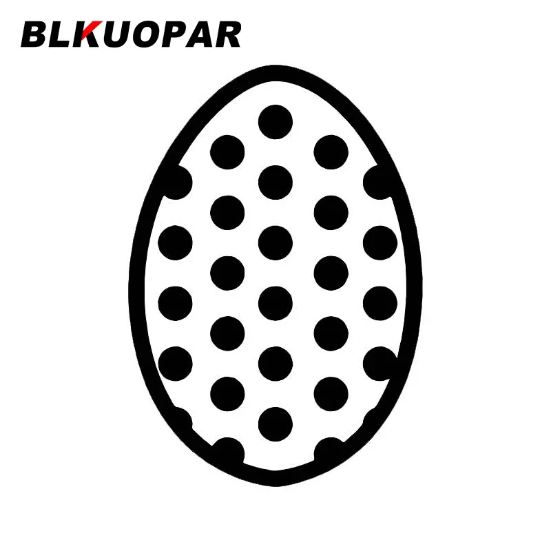 

Пасхальные автомобильные наклейки BLKUOPAR в виде яйца, водонепроницаемые наклейки, индивидуальные наклейки, защита от царапин, кондиционер, сноуборд