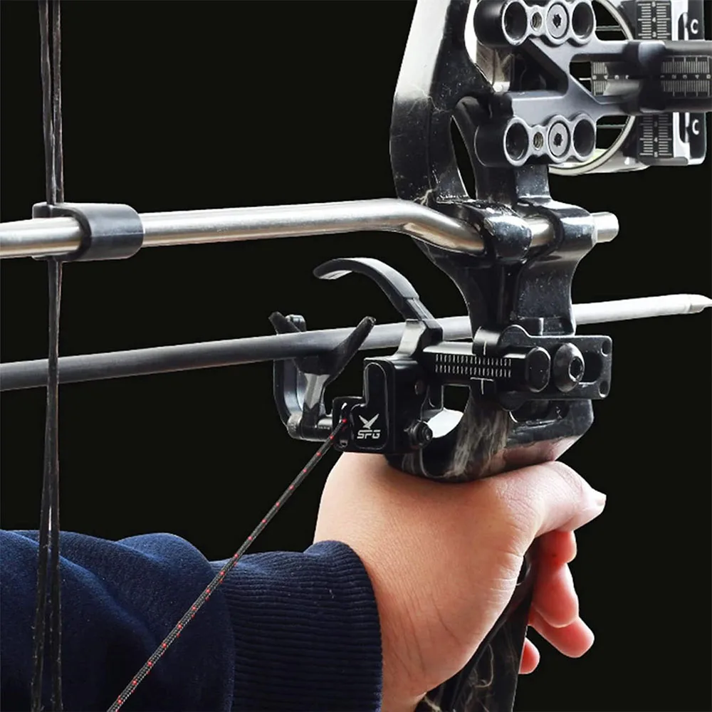 Archery Drop Away Arrow Rest Rest for Compound Bow Metal Recurve Fall Away Arrow Right Hand Hunting Target Shooting
