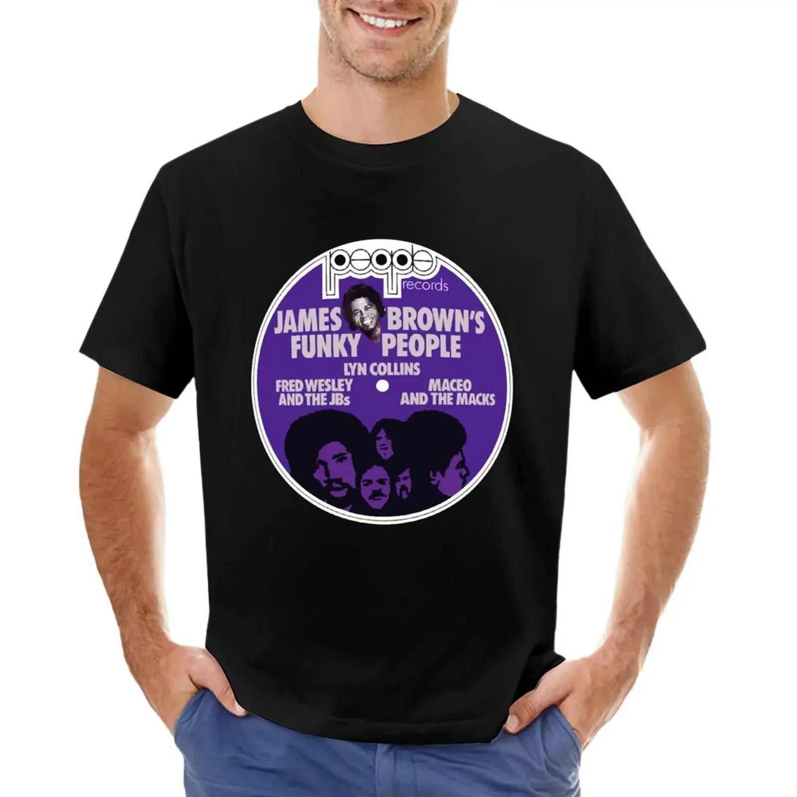 

Retro Funky People Halloween T-shirt quick-drying oversizeds funnys blacks workout shirts for men