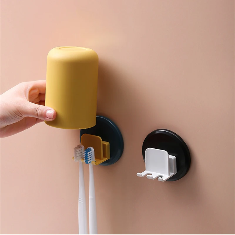 Bathroom Toothbrush Holder Toothbrush Toothpaste Wall-Mounted Storage Rack Kitchen Chopsticks Tableware Drain Shelf Organizer toothbrush holder