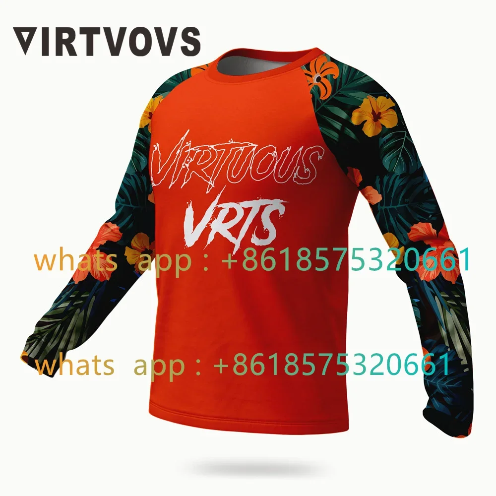 

Virtuous Bicycle Enduro Moto Mtb Motocross Jersey Dh Wear Speed Maillot Hombre Bmx Mx Dh Cycling Bike Downhill Jersey 2023