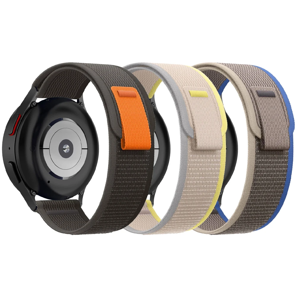 Versatile 22mm Nylon Loop Watch Strap in Stylish Design
