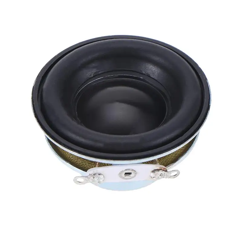HiFi Speaker 40MM Full Range 4 Ohm 5W Enthusiast DIY Flat Arc Rubber Neodymium Magnet
