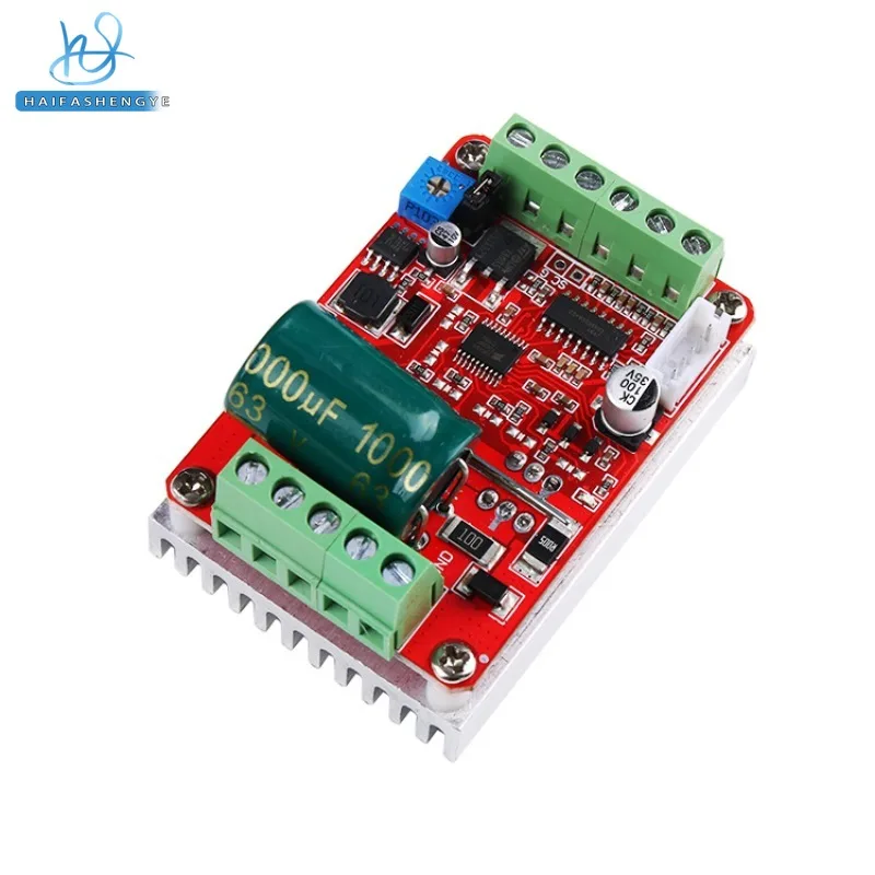 BLDC three-phase DC brushless Hall motor controller PWM brushless motor electrically adjustable 380W drive board brushless motor controller