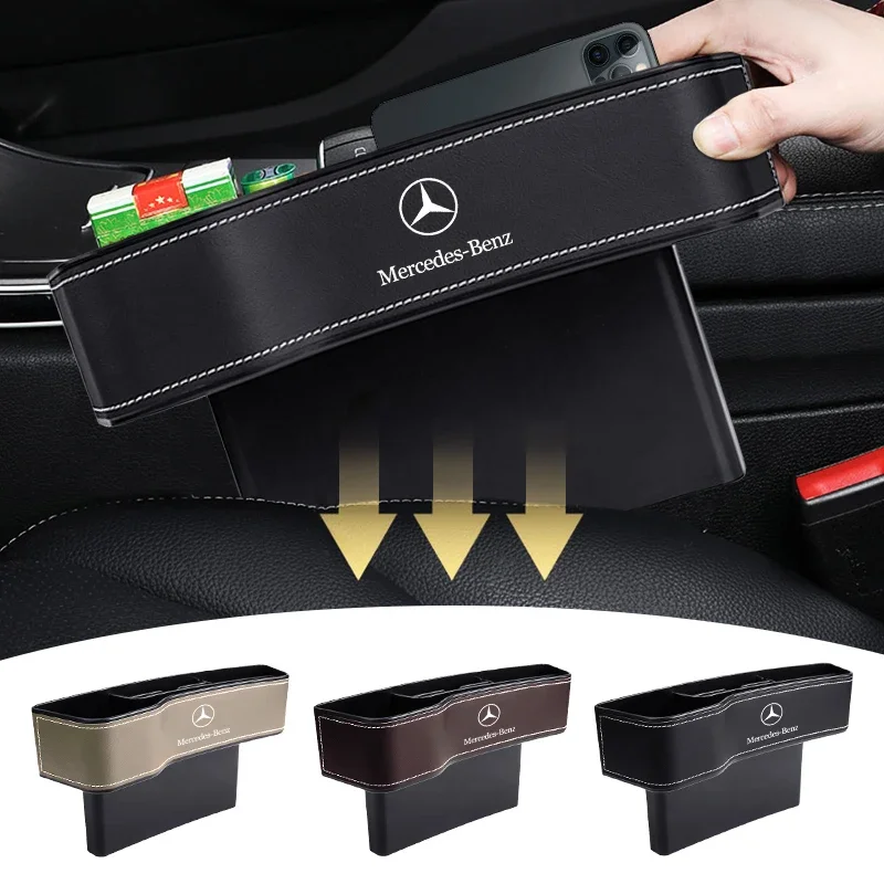 자동차 좌석 정리함 틈새 보관함, 메르세데스 벤츠 C180 C200 C260 C300 W108 W124 W126 W140 W168 W169 W176 액세서리 자동차 좌석 정리함 틈새 보관함, 메르세데스 벤츠 C180 C200 C260 C300 W108 W124 W126 W140 W168 W169 W176 액세서리