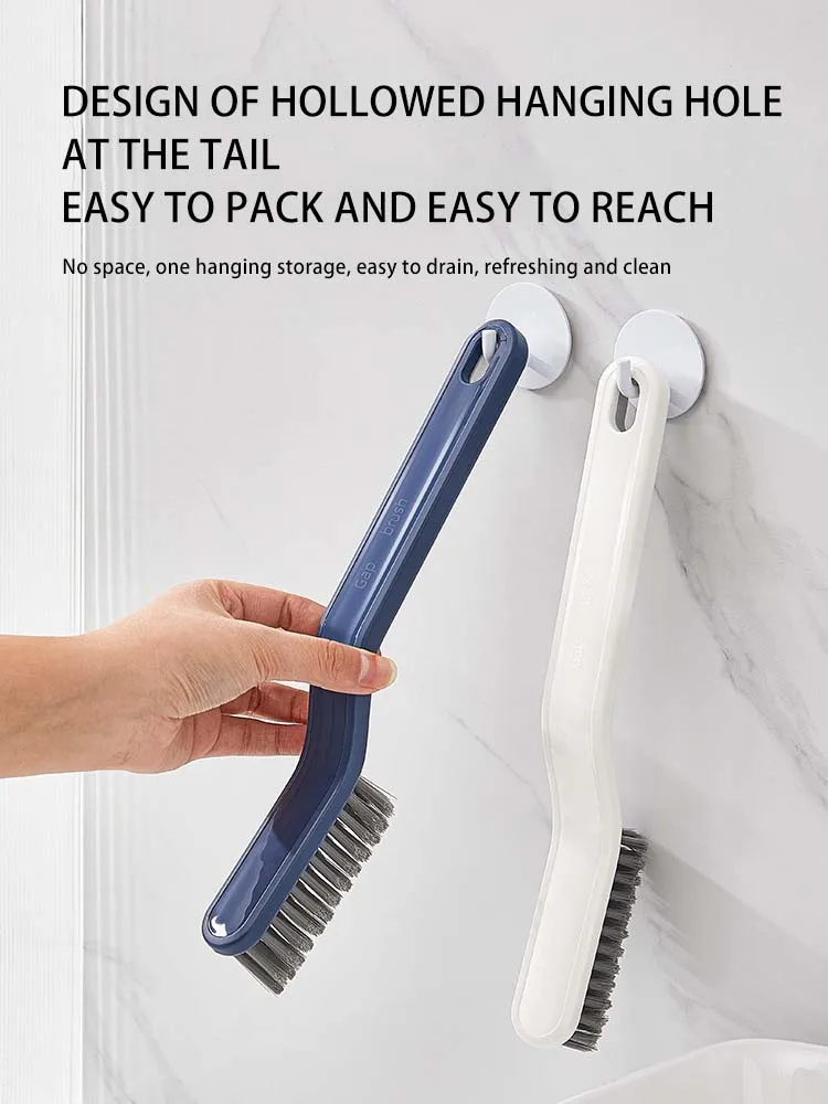

Bathroom cleaning brush, gap brush, 2-in-1 small clip, hair clip, window brush, kitchen multifunctional floor seam brush