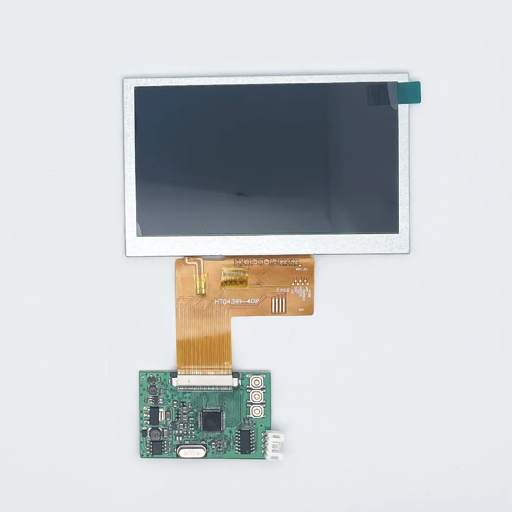 4.3 inch TFT-LCD display module kit 640x480 NTSC/PAL DC3-46V for Portable DVD videophone
