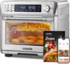 Smart 11-in-1 Air Fryer Toaster Oven Combo, Airfryer Convection Oven Countertop, Bake, Roast, Reheat, Broil, Dehydrate, 9 1