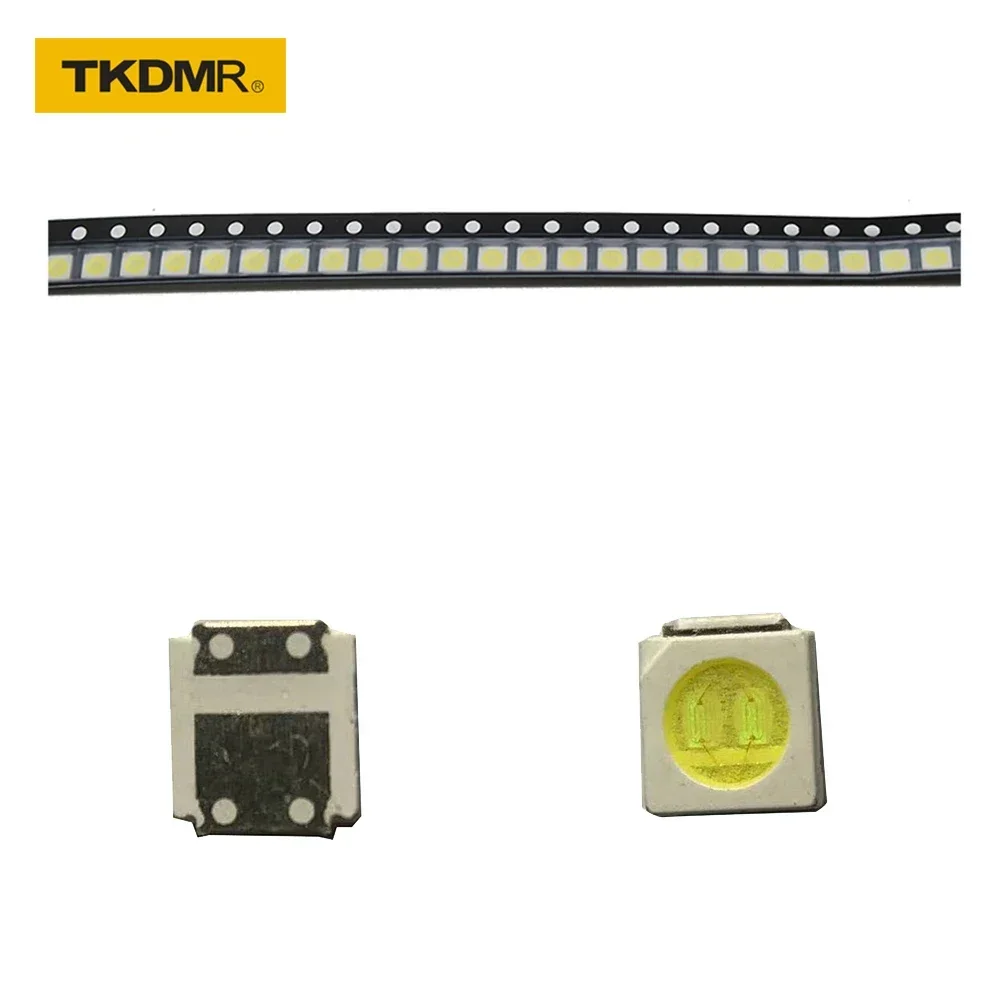 TKDMR 1000/500pcs Backlight High Power LED Single Core or Dual Core 1.5W 3030 3V Cold White 150LM TV Toepassing Smd Led Diode lcr tc2 upgraded high precision multifunctional diode triode capacitance meter esr tft backlight transistor tester lcr meter