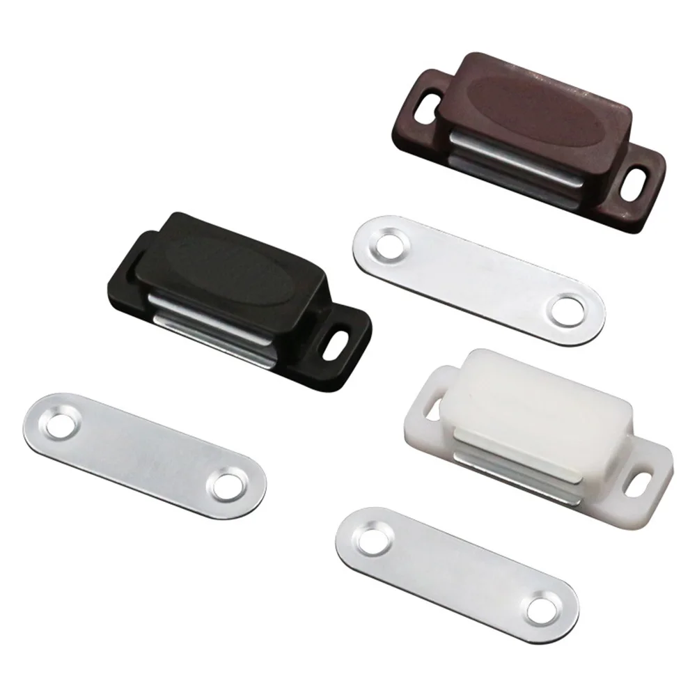 Magnetic Cabinet Catches Magnetic Cabinet Latches 1set Magnetic Cabinet Catches Magnet Door Stops Plastic Strong Door Cabinet Cupboard Closer Suction Furniture Hardware
