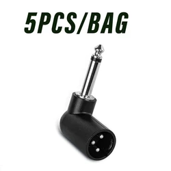 Premium Wireless Microphone Grenade Conversion Plug with 3-Pin XLR Connector (Male HEAD-5pcs)