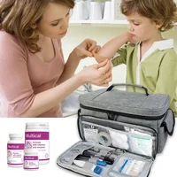 Trousse de premiers secours de voyage, sac de transport médical à domicile, organisateur de rangement multifonctionnel, boîtes à médicaments en couches, armoire à pharmacie 2