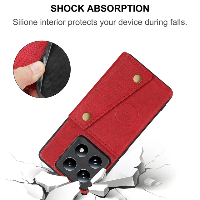 Xiaomi Leather Wallet Case with Card Holder 4