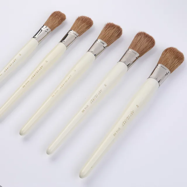 Art Supplies Oil Paint Brushes  Acrylic Paint Artist Brush - 450fan 1pc  High Paint - Aliexpress