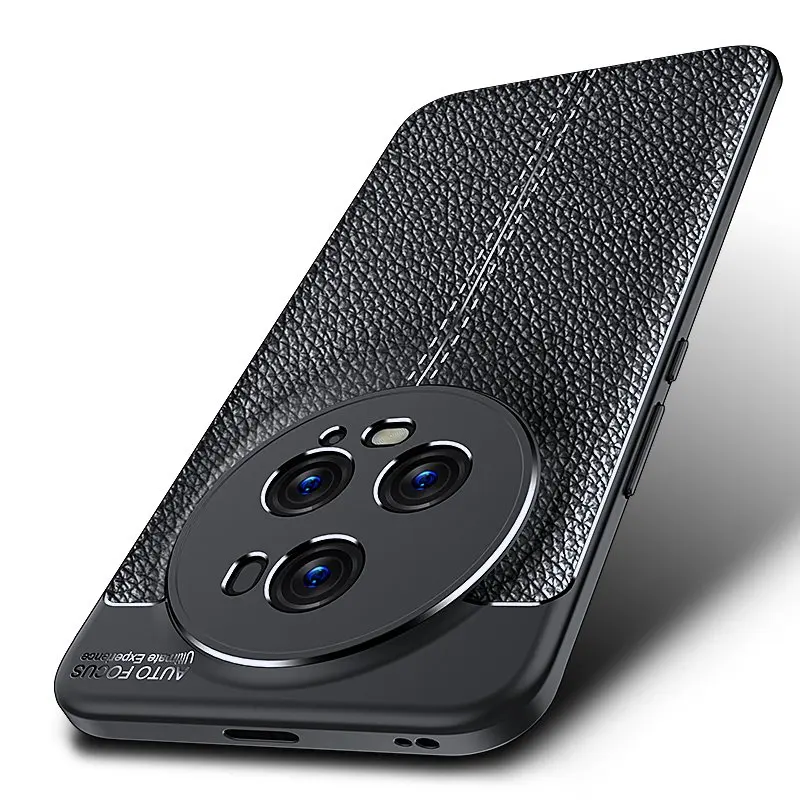 

Shockproof Case For Honor Magic 5 Pro Cover For Honor Magic 5 Pro Shell TPU Soft Leather Phone Bumper Honor Magic5 Pro