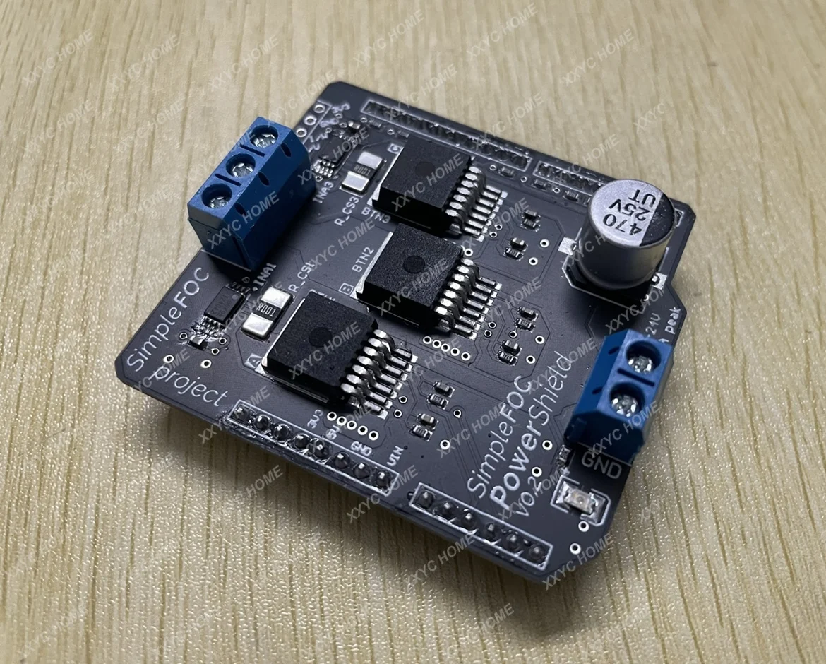 

Простая силовая пластина FOC Arduino с бесщеточным двигателем