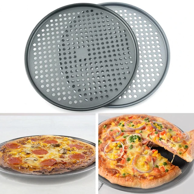 Rectangular Perforated Baking Tray Aluminum Alloy Versatile Baking Sheet  Pan Large Capacity for Kitchen Roasting Bread Pizza - AliExpress