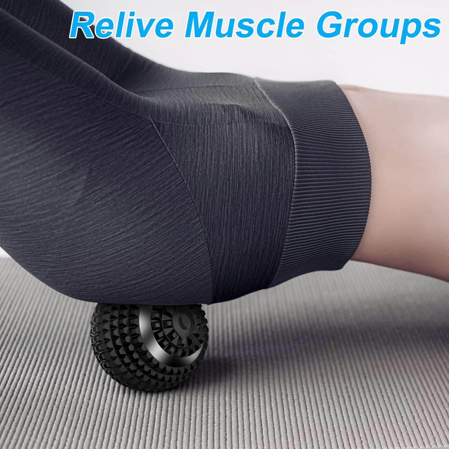 Electric Massage Ball Vibrating Sport Fitness Foot Pain Relief Plantar Faciities Reliever Gym Home Training Yoga Massager Ball