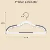 Space Saving Multi Hanging Clothes Storage Hanger High Quality Anti Slip Cloth Hook Tie Rack Hanger Plastic Clothes Rack Home 6