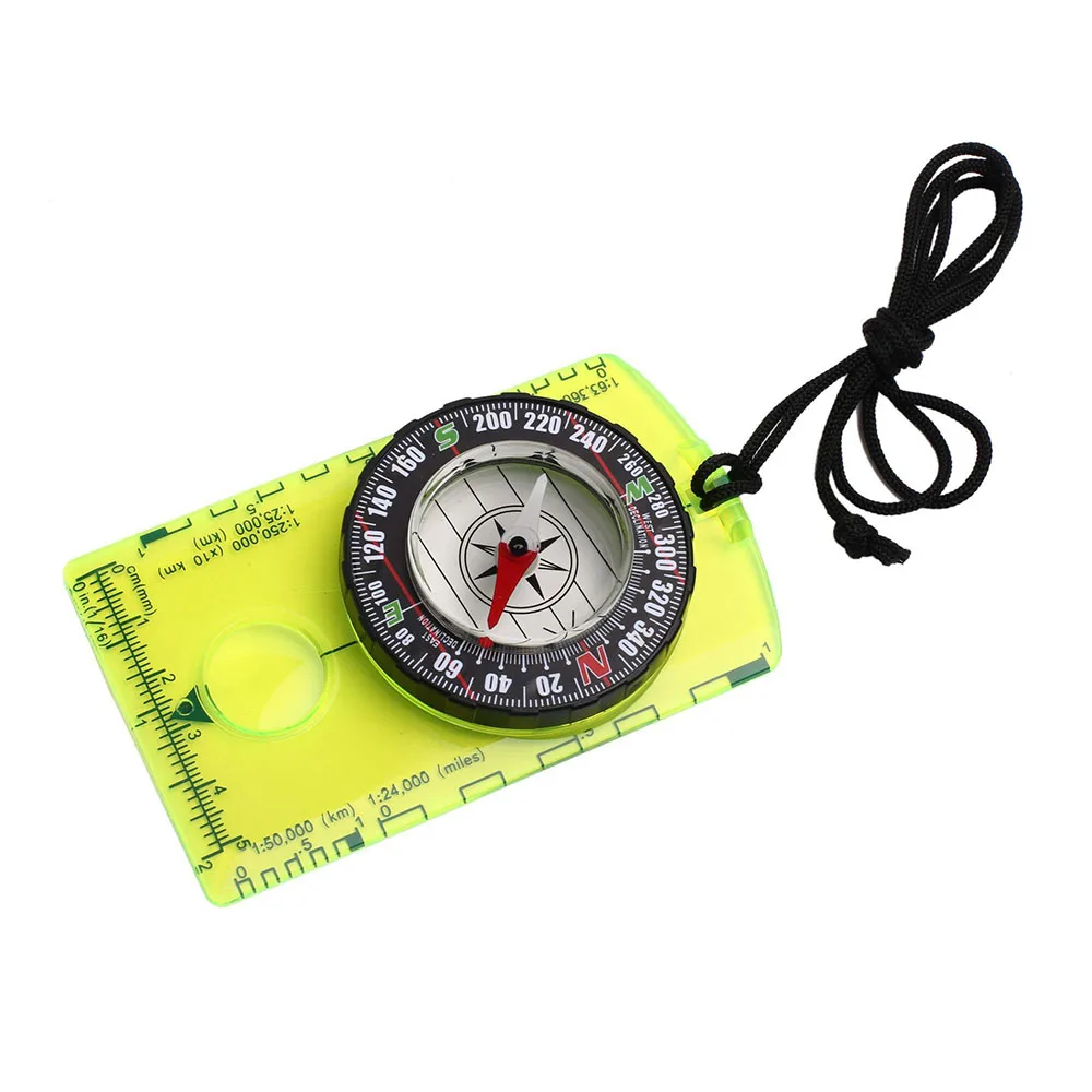 Description Picture 5 of itemWaterproof Orienteering Compass for Map Reading Baseplate Compass Outdoor Hiking Hunting Navigation Camping Gadget Survival Gear