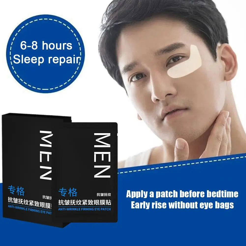 

5pairs Men Eye Collagen Eye Crystal Eyelid Beauty Moisture Anti Dark Under Circle Eye Patch Pad Wrinkle Eye Remov C3t7