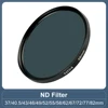 ND Filter Neutral Density Filter ND2 ND4 ND8 ND16 ND32 37mm 40.5mm 43mm 46mm 49mm 52mm 55mm 58mm 62mm 67mm 72mm 77mm 82mm 95mm 1