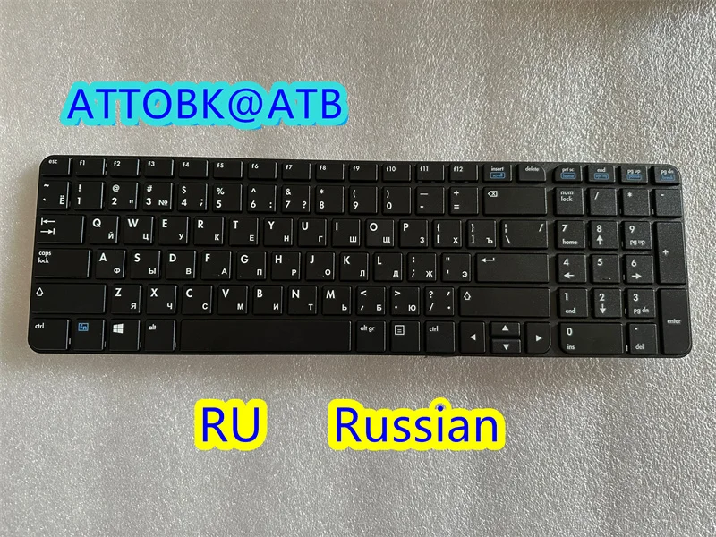 Teclado Portátil para hp Novo Inglês Francês Russo hp Lcd 8500 Af644a Lcd8500 Eua fr - Imagem 4