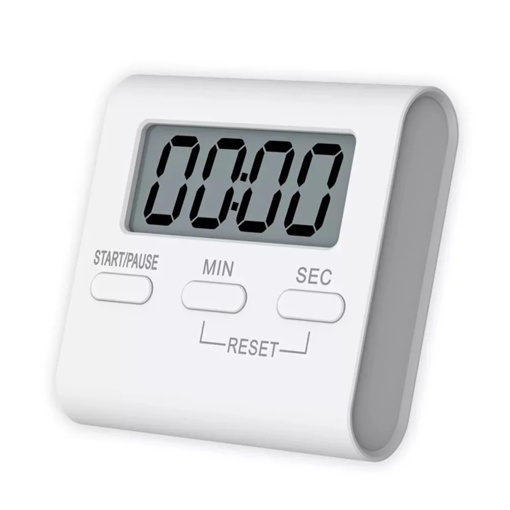Magnetic Digital Kitchen Countdown Timer – LCD Display Cooking Gadget