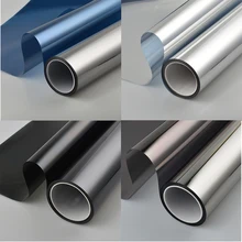 

One-way Mirror Window Film Anti-look Stained Vinyl for Glass Self Adhesive Film Heat Insulation Window Tint Solar Window Sticker