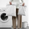 White Durable Large Washing Laundry Bag Mesh Organizer Net Dirty Bra Socks Underwear Shoe Storag Wash Machine Cover Clothes 5