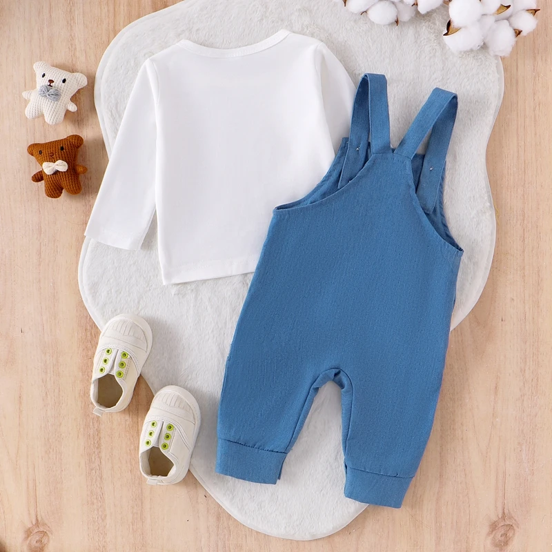 Baby Animal Embroidery Outfit Set 4