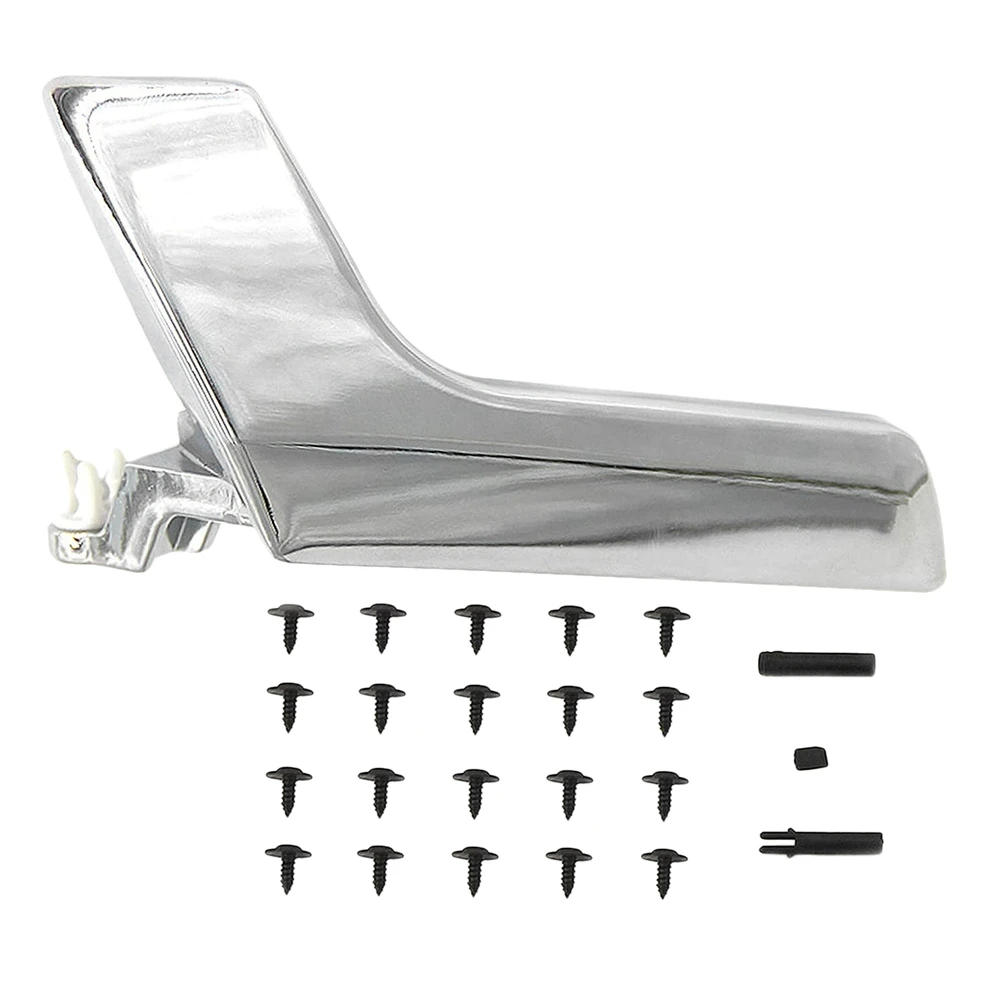 

Interior Door Handle Repair Kit Left for Mercedes-Benz X204 GLK W204 C-Class Aluminum Alloy Shiny Silver
