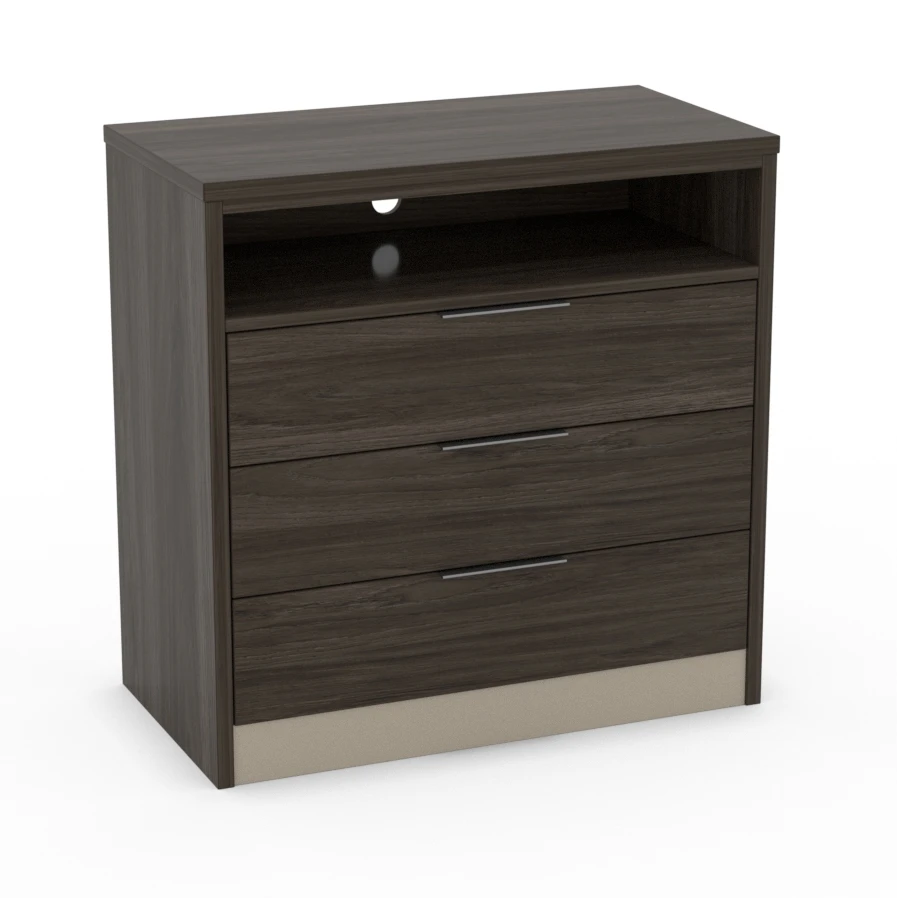 Queen Full-Size-Headboard with Nightstand Top Hotel Furniture