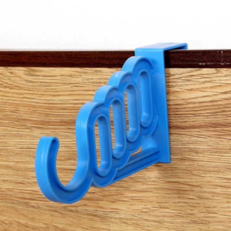 Clothes Drying Rack Clothes Hangers Door Hanging Foldable Clothes Hanger MultiFunction Drying Rack Storage 5 Hole Suit Bathroom door Storage Rack