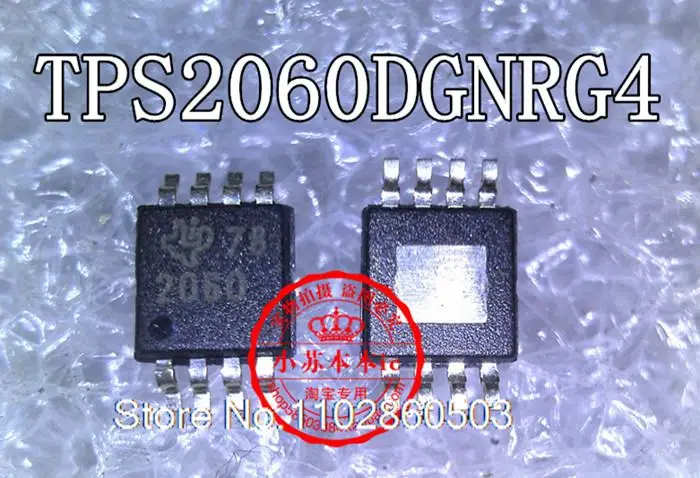 

10PCS/LOT TPS2060DGNRG4 TPS2060 TPS2060DGNR 2060