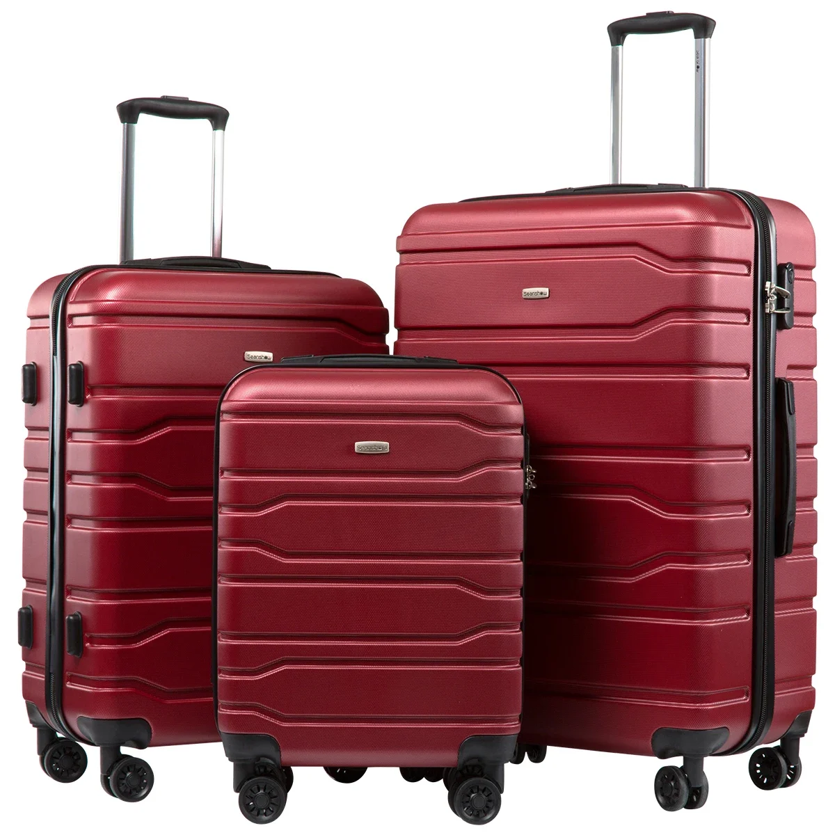 20" 24/28 inch Luggage set Travel suitcase on wheels trolley luggage Cabin suitcase carry on hardside luggage fashion bag