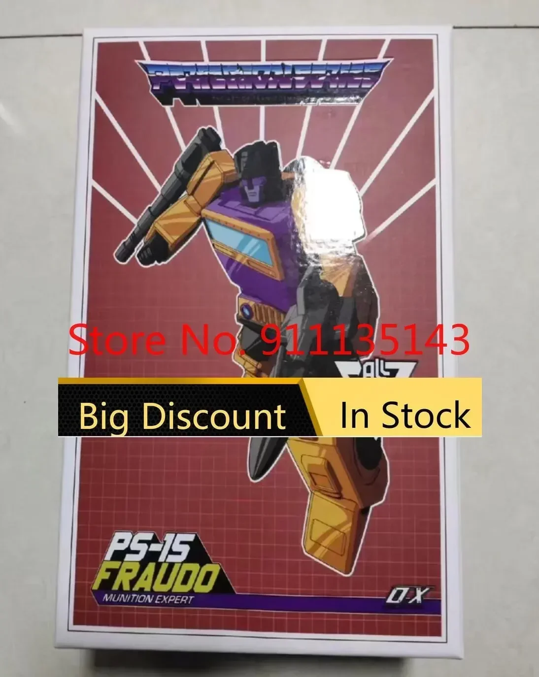 

Mmc Ox Ps-15 Fraudo Swindle Bruticus 3rd Party Third Party Action Figure Toy In Stock