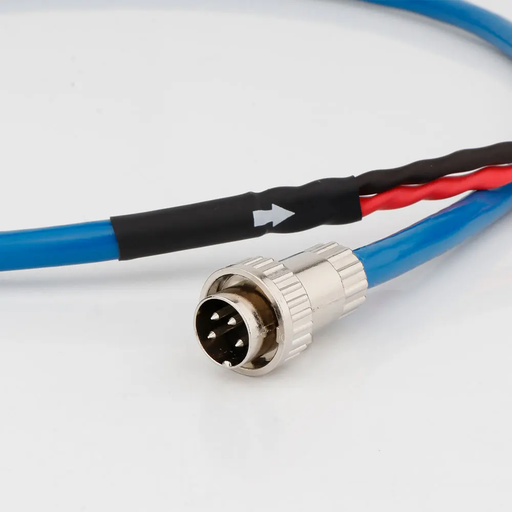 Naim Hifi Audio Phono Cabo Ofc Banhado a Prata Pinos Din Torção Conector de Bloqueio para Stereo x Rca Plugs - Image 6
