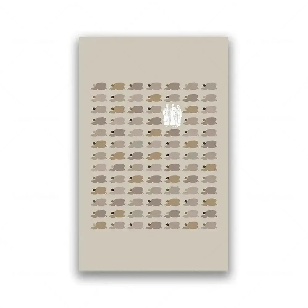 Divine Grace: Modern Christian Wall Art Canvas Print
