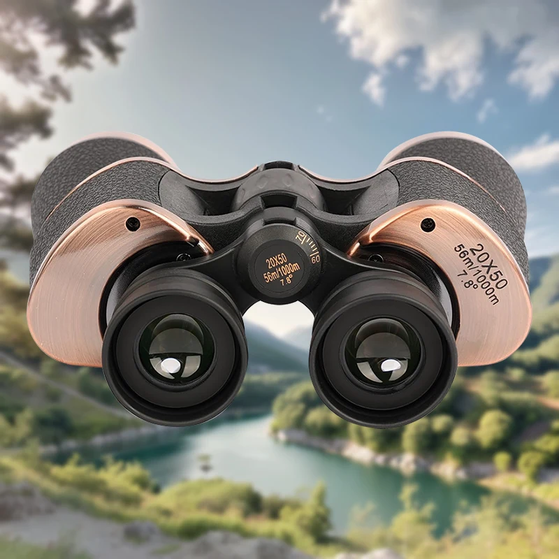 

Binoculars 20x50 Telescope Bak4 Prism IPX4 Waterproof FMC Coating Portable For Show Watching Bird Watching Concert Hunting